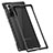 Coque Bumper Luxe Aluminum Metal Etui N01 pour Samsung Galaxy Note 20 Ultra 5G Noir