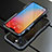 Coque Bumper Luxe Aluminum Metal Etui pour Apple iPhone 13 Gris