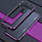 Coque Bumper Luxe Aluminum Metal Etui pour Huawei P30 Lite New Edition Violet