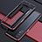 Coque Bumper Luxe Aluminum Metal Etui pour Oppo Reno3 Pro Rouge