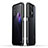 Coque Bumper Luxe Aluminum Metal Etui pour Oppo Reno9 Pro 5G Argent et Noir