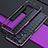 Coque Bumper Luxe Aluminum Metal Etui pour Realme X50 5G Violet