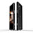 Coque Bumper Luxe Aluminum Metal Etui pour Sony Xperia 5 V Argent et Noir