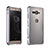 Coque Bumper Luxe Aluminum Metal Etui pour Sony Xperia XZ2 Compact Argent