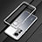Coque Bumper Luxe Aluminum Metal Etui pour Xiaomi Mi 12T Pro 5G Argent