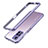 Coque Bumper Luxe Aluminum Metal Etui pour Xiaomi Poco X4 NFC Violet Clair