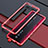 Coque Bumper Luxe Aluminum Metal Etui pour Xiaomi Redmi K20 Pro Rouge