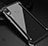 Coque Bumper Luxe Aluminum Metal Etui pour Xiaomi Redmi Note 7 Noir