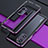 Coque Bumper Luxe Aluminum Metal Etui S01 pour Xiaomi Poco F3 5G Violet
