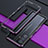 Coque Bumper Luxe Aluminum Metal Etui S02 pour Xiaomi Poco F3 GT 5G Violet