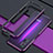 Coque Bumper Luxe Aluminum Metal Etui T01 pour Huawei Honor 20 Pro Violet