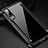 Coque Bumper Luxe Aluminum Metal Etui T01 pour Huawei P30 Noir