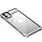 Coque Bumper Luxe Aluminum Metal Etui T02 pour Apple iPhone 11 Argent