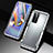 Coque Bumper Luxe Aluminum Metal Etui T02 pour Huawei P40 Pro Argent