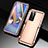 Coque Bumper Luxe Aluminum Metal Etui T02 pour Huawei P40 Pro Or