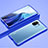 Coque Bumper Luxe Aluminum Metal Etui T03 pour Xiaomi Mi 11 Lite 4G Bleu