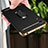 Coque Bumper Luxe Metal et Plastique avec Support Bague Anneau pour Huawei Honor Play 8A Noir Petit