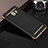 Coque Bumper Luxe Metal et Plastique avec Support Bague Anneau pour Samsung Galaxy C9 Pro C9000 Noir Petit