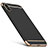 Coque Bumper Luxe Metal et Plastique C02 pour Apple iPhone Xs Max Noir Petit