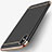 Coque Bumper Luxe Metal et Plastique C02 pour Apple iPhone Xs Max Noir Petit