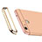 Coque Bumper Luxe Metal et Plastique Etui Housse avec Laniere pour Huawei Enjoy 5S Petit