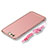 Coque Bumper Luxe Metal et Plastique Etui Housse avec Laniere pour Huawei Nova 2S Or Rose