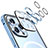 Coque Bumper Luxe Metal et Plastique Etui Housse avec Mag-Safe Magnetic Magnetique Bling-Bling LF1 pour Apple iPhone 13 Petit