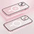 Coque Bumper Luxe Metal et Plastique Etui Housse avec Mag-Safe Magnetic Magnetique Bling-Bling LF1 pour Apple iPhone 13 Petit