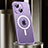 Coque Bumper Luxe Metal et Plastique Etui Housse avec Mag-Safe Magnetic Magnetique JL2 pour Apple iPhone 14 Plus Violet