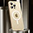 Coque Bumper Luxe Metal et Plastique Etui Housse avec Mag-Safe Magnetic Magnetique JL2 pour Apple iPhone 14 Pro Or