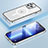 Coque Bumper Luxe Metal et Plastique Etui Housse avec Mag-Safe Magnetic Magnetique LF1 pour Apple iPhone 13 Pro Petit