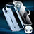 Coque Bumper Luxe Metal et Plastique Etui Housse avec Mag-Safe Magnetic Magnetique LF3 pour Apple iPhone 13 Petit