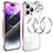 Coque Bumper Luxe Metal et Plastique Etui Housse avec Mag-Safe Magnetic Magnetique LF3 pour Apple iPhone 14 Pro Max Petit