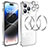 Coque Bumper Luxe Metal et Plastique Etui Housse avec Mag-Safe Magnetic Magnetique LF3 pour Apple iPhone 14 Pro Max Petit