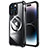 Coque Bumper Luxe Metal et Plastique Etui Housse avec Mag-Safe Magnetic Magnetique LF4 pour Apple iPhone 14 Pro Max Noir