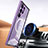 Coque Bumper Luxe Metal et Plastique Etui Housse avec Mag-Safe Magnetic Magnetique LK1 pour Samsung Galaxy S22 Ultra 5G Petit