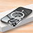 Coque Bumper Luxe Metal et Plastique Etui Housse avec Mag-Safe Magnetic Magnetique LK2 pour Apple iPhone 13 Pro Max Noir