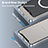 Coque Bumper Luxe Metal et Plastique Etui Housse avec Mag-Safe Magnetic Magnetique LK2 pour Sony Xperia 5 V Petit