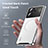 Coque Bumper Luxe Metal et Plastique Etui Housse avec Mag-Safe Magnetic Magnetique LK2 pour Xiaomi Redmi K60 Ultra 5G Argent