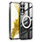 Coque Bumper Luxe Metal et Plastique Etui Housse avec Mag-Safe Magnetic Magnetique P01 pour Samsung Galaxy S21 5G Petit