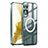 Coque Bumper Luxe Metal et Plastique Etui Housse avec Mag-Safe Magnetic Magnetique P01 pour Samsung Galaxy S21 5G Petit