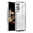 Coque Bumper Luxe Metal et Plastique Etui Housse avec Mag-Safe Magnetic Magnetique P01 pour Samsung Galaxy S24 5G Argent