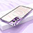 Coque Bumper Luxe Metal et Plastique Etui Housse avec Mag-Safe Magnetic Magnetique pour Samsung Galaxy S23 Plus 5G Petit