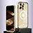 Coque Bumper Luxe Metal et Plastique Etui Housse avec Mag-Safe Magnetic Magnetique QC5 pour Apple iPhone 13 Pro Max Or