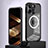 Coque Bumper Luxe Metal et Plastique Etui Housse avec Mag-Safe Magnetic Magnetique QC5 pour Apple iPhone 14 Pro Petit