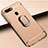 Coque Bumper Luxe Metal et Plastique Etui Housse avec Support Bague Anneau A01 pour Oppo A7 Petit