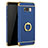 Coque Bumper Luxe Metal et Plastique Etui Housse avec Support Bague Anneau A01 pour Samsung Galaxy S8 Bleu