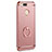 Coque Bumper Luxe Metal et Plastique Etui Housse avec Support Bague Anneau A01 pour Xiaomi Mi 5X Or Rose