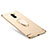 Coque Bumper Luxe Metal et Plastique Etui Housse avec Support Bague Anneau A01 pour Xiaomi Pocophone F1 Or