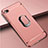 Coque Bumper Luxe Metal et Plastique Etui Housse avec Support Bague Anneau A01 pour Xiaomi Redmi Go Or Rose